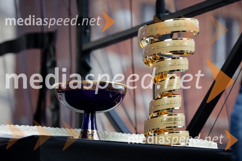 Sprejem Tadeja Pogačarja v Ljubljani