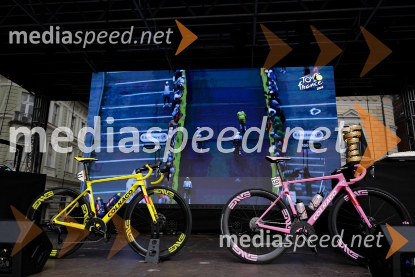 Sprejem Tadeja Pogačarja v Ljubljani