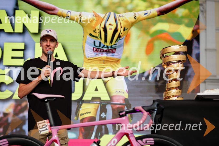  Tadej Pogačar, kolesarSprejem Tadeja Pogačarja v Ljubljani