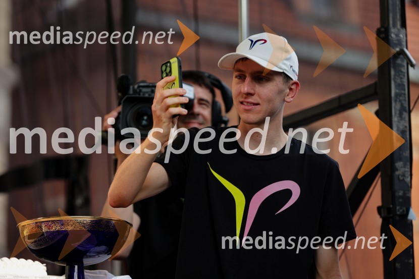  Tadej Pogačar, kolesarSprejem Tadeja Pogačarja v Ljubljani