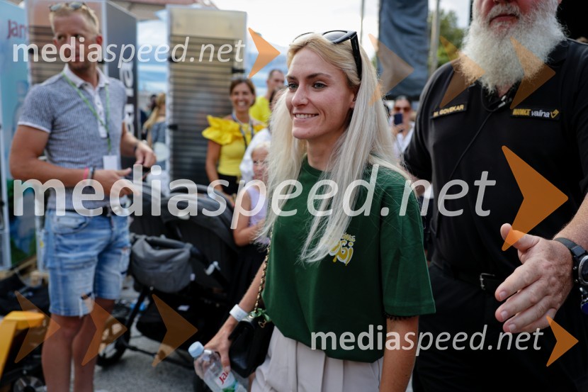  Urška Žigart, kolesarkaSprejem Tadeja Pogačarja v Ljubljani