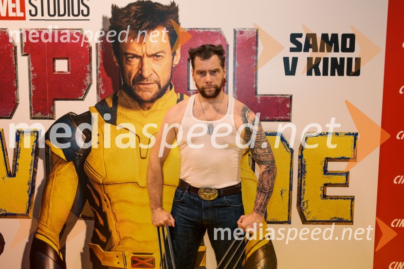  Jurij K. KoyaVečer superjunakov s filmom Deadpool & Wolverine v Cineplexx Ljubljana
