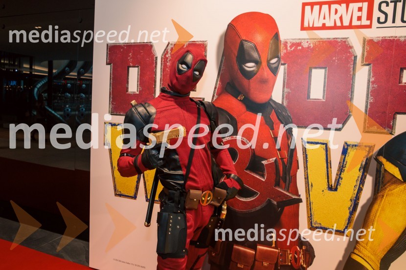  Matic  Gaiser, cosplayer, costumerVečer superjunakov s filmom Deadpool & Wolverine v Cineplexx Ljubljana