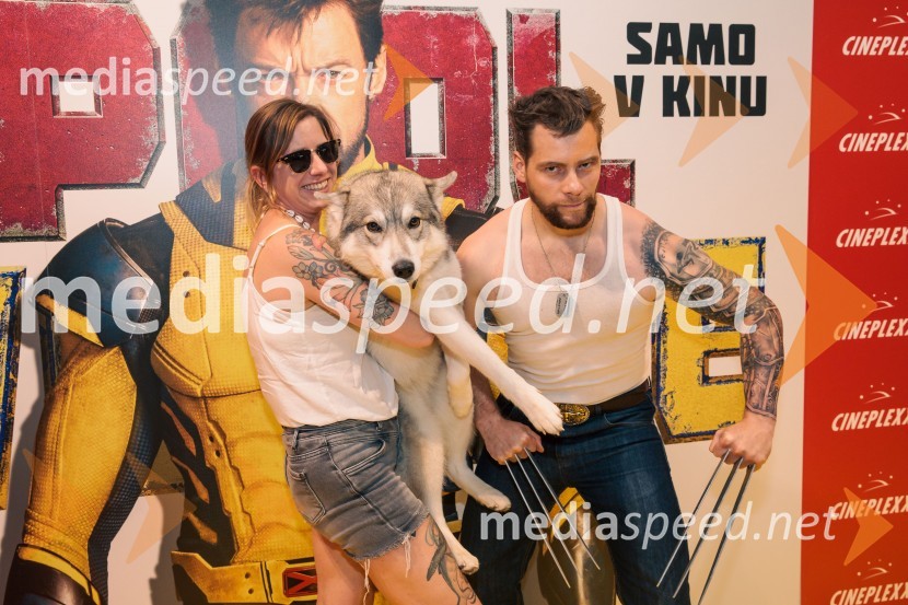  ... ;  ... ;  Kaja Kočevar- Kaya Solo, vlogerkaVečer superjunakov s filmom Deadpool & Wolverine v Cineplexx Ljubljana