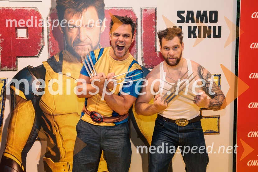  ... ;  Jurij K. KoyaVečer superjunakov s filmom Deadpool & Wolverine v Cineplexx Ljubljana