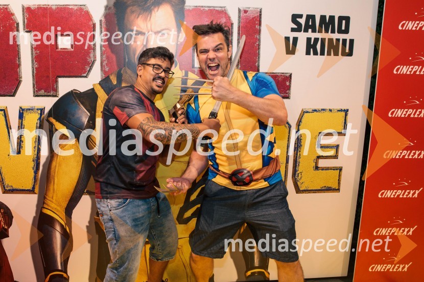 Večer superjunakov s filmom Deadpool & Wolverine v Cineplexx Ljubljana