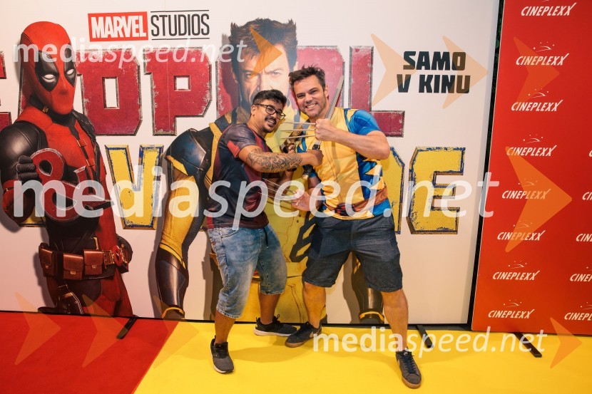 Večer superjunakov s filmom Deadpool & Wolverine v Cineplexx Ljubljana