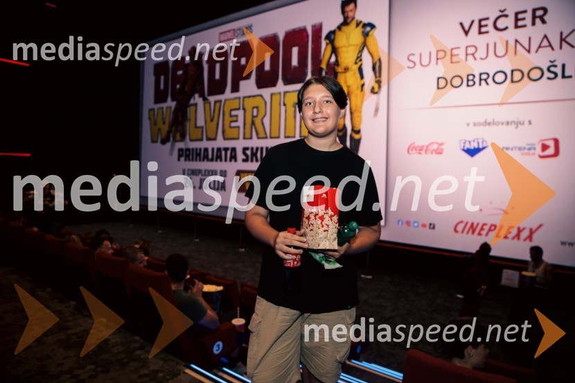 Večer superjunakov s filmom Deadpool & Wolverine v Cineplexx Ljubljana
