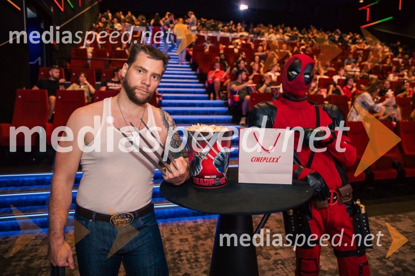  Jurij K. KoyaVečer superjunakov s filmom Deadpool & Wolverine v Cineplexx Ljubljana