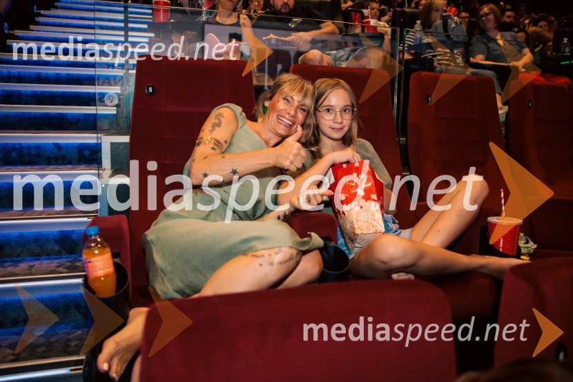  Ana Raščan, voditeljica in novinarka;  ... Večer superjunakov s filmom Deadpool & Wolverine v Cineplexx Ljubljana