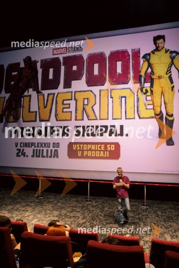  Jean Frbežar, radijski voditeljVečer superjunakov s filmom Deadpool & Wolverine v Cineplexx Ljubljana