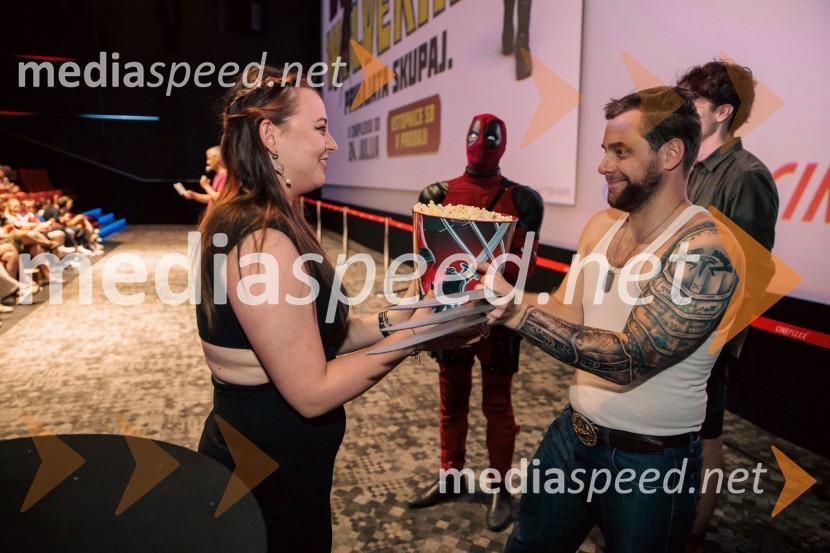  ... ;  Jurij K. KoyaVečer superjunakov s filmom Deadpool & Wolverine v Cineplexx Ljubljana