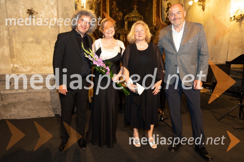  Christoph  Berner, pianist;  Martina  Janková, sopranistka;  ... ;  Jiri KudělaMartina Janková in Christoph Berner na Ljubljana Festivalu