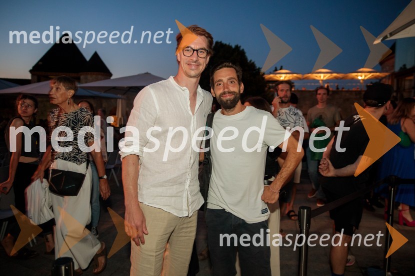  Jure Henigman, igralec;  Vito Weis, igralecOdrešitev za začetnike, predpremiera filma Sonje Prosenc