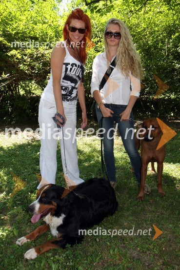 Stančka Šukalo Šeško, manekenka in Maša Merc, Miss Slovenije 20001. Tačkov tek