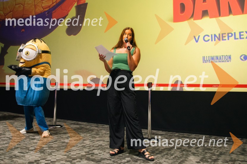  Lara Tošić, radijska voditeljicaJaz, baraba 4, premiera v Cineplexx Ljubljana