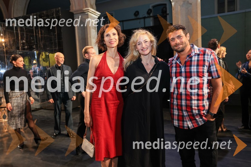  Milka Hrabar Bartolović, aistentka koreografinje;  Valentina Turcu, koreografinja in baletna solistka;  George Stanciu, asistent koreografkeBalet Gospa Bovary na Splitskem poletnem festivalu