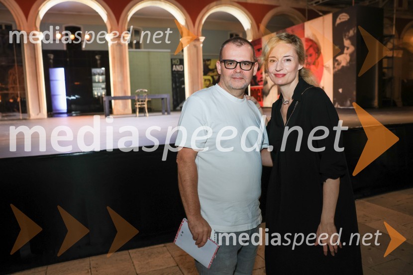  Alan Kavčič, predstavnik za odnose z javnostmi SNG Maribor;  Valentina Turcu, koreografinja in baletna solistkaBalet Gospa Bovary na Splitskem poletnem festivalu