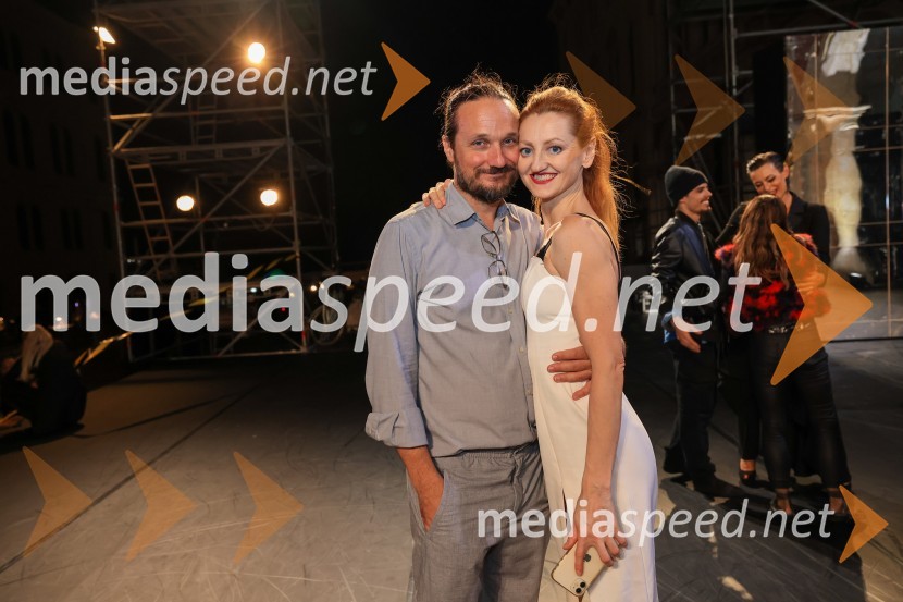  Vicko Bilandžić, Ravnatelj festivala Splitsko ljeto;  Irina Čaban Bilandžić, baletna solistkaBalet Gospa Bovary na Splitskem poletnem festivalu