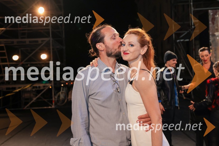  Vicko Bilandžić, Ravnatelj festivala Splitsko ljeto;  Irina Čaban Bilandžić, baletna solistkaBalet Gospa Bovary na Splitskem poletnem festivalu