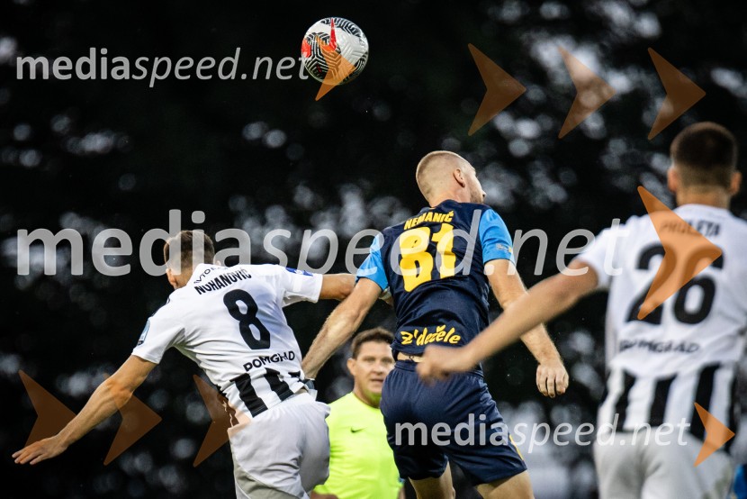  Sandi Nuhanović, nogometaš, NŠ Mura;  Klemen Nemanič, nogometaš, NK CeljePrva slovenska nogometna liga 2024/2025 Mura-Celje 1:0