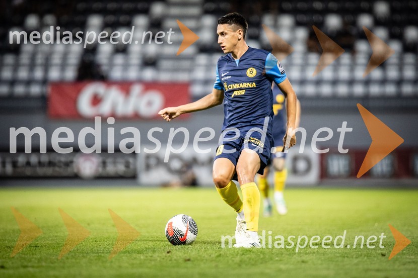  Luka Menalo, nogometaš, NK CeljePrva slovenska nogometna liga 2024/2025 Mura-Celje 1:0