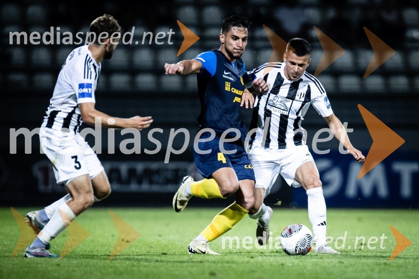  Marco Dulca, nogometaš, NK Celje;  ... Prva slovenska nogometna liga 2024/2025 Mura-Celje 1:0