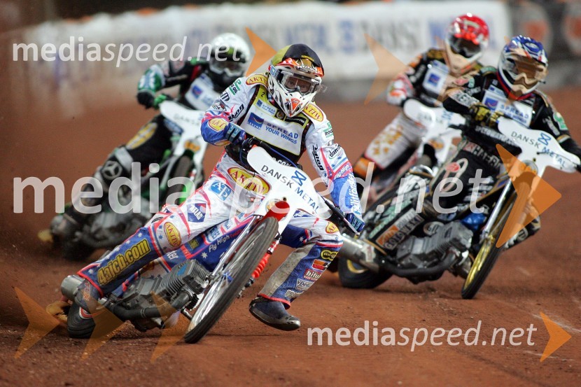 Jason Crump (Avstralija), Emil Sajfutdinov (Rusija), Greg Hancock (ZDA) in Scott Nicholls (Velika Britanija)SPEEDWAY GRAND PRIX, VN Danske 2009