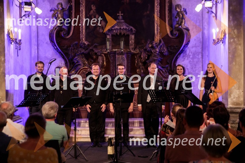  Oskar Laznik, altovski saksofon, 4 Saxess Ensemble; prof. Matjaž Drevenšek, saksofonist;  Dejan Prešiček, baritonski saksofon, 4 Saxess Ensemble;  Andrej Omejc, sopranski saksofon, 4 Saxess Ensemble;  Gabriel Lipuš, bariton;  Mojca Bitenc, sopran;  Petra Kovačič, violinaKvartet saksofonov Ensemble 4Saxess na Ljubljana Festivalu