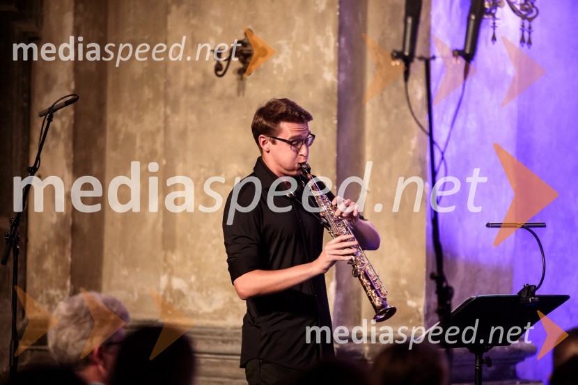  Andrej Omejc, sopranski saksofon, 4 Saxess EnsembleKvartet saksofonov Ensemble 4Saxess na Ljubljana Festivalu
