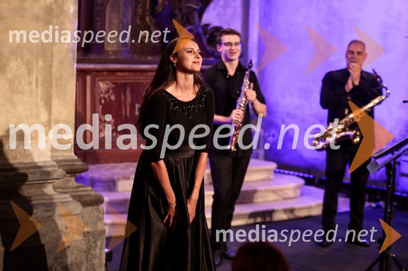  Mojca Bitenc, sopran;  Andrej Omejc, sopranski saksofon, 4 Saxess EnsembleKvartet saksofonov Ensemble 4Saxess na Ljubljana Festivalu