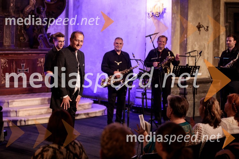  Andrej Omejc, sopranski saksofon, 4 Saxess Ensemble;  Gabriel Lipuš, baritonKvartet saksofonov Ensemble 4Saxess na Ljubljana Festivalu