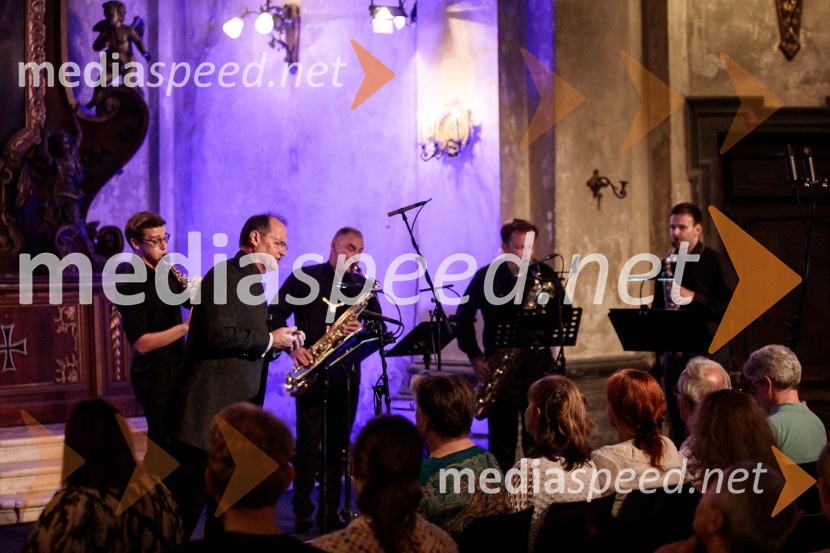  Gabriel Lipuš, baritonKvartet saksofonov Ensemble 4Saxess na Ljubljana Festivalu