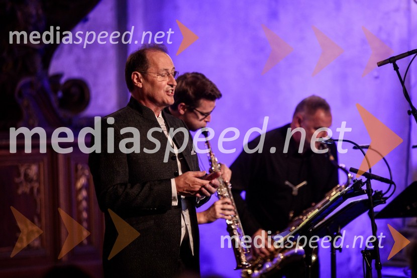  Gabriel Lipuš, baritonKvartet saksofonov Ensemble 4Saxess na Ljubljana Festivalu