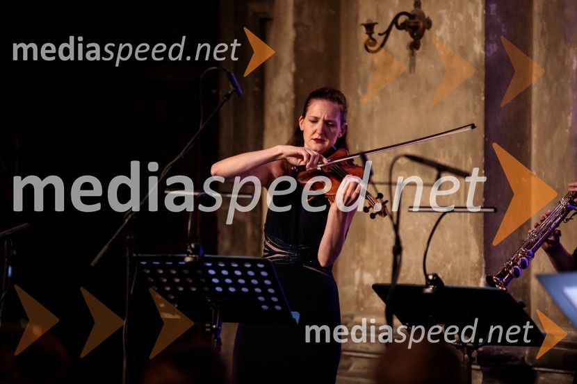 Petra Kovačič, violinaKvartet saksofonov Ensemble 4Saxess na Ljubljana Festivalu