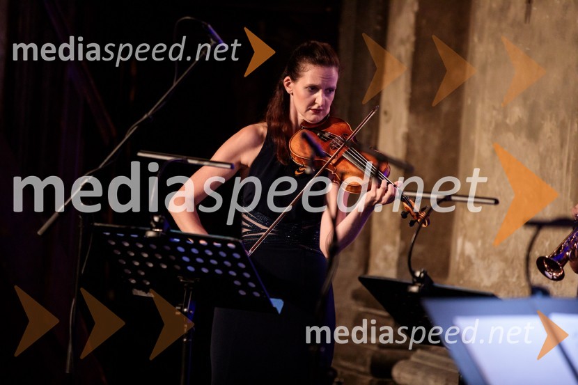  Petra Kovačič, violinaKvartet saksofonov Ensemble 4Saxess na Ljubljana Festivalu