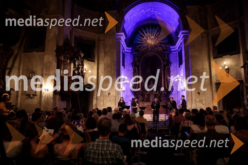 Kvartet saksofonov Ensemble 4Saxess na Ljubljana Festivalu