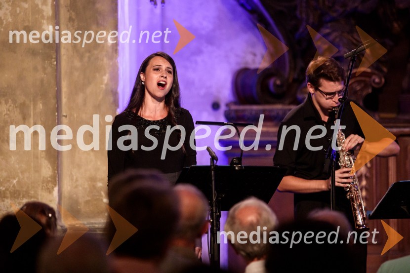  Mojca Bitenc, sopran;  Andrej Omejc, sopranski saksofon, 4 Saxess EnsembleKvartet saksofonov Ensemble 4Saxess na Ljubljana Festivalu