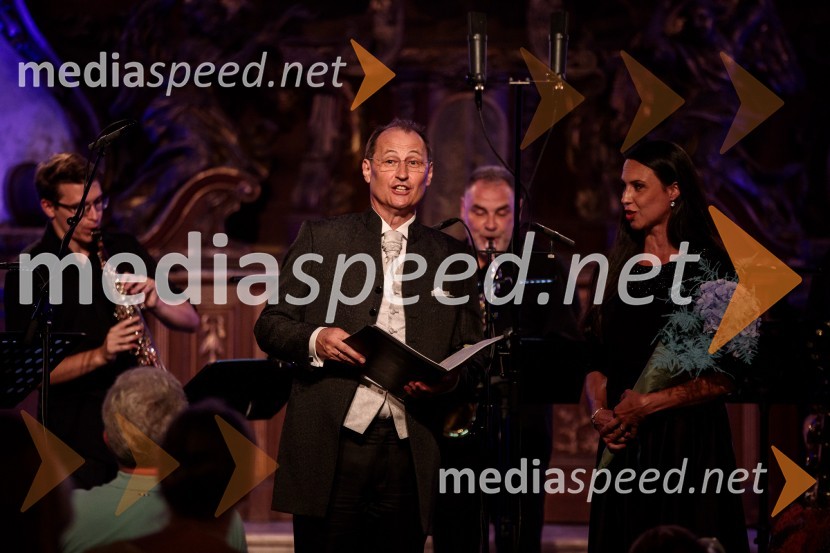  Gabriel Lipuš, bariton; prof. Matjaž Drevenšek, saksofonist;  Mojca Bitenc, sopranKvartet saksofonov Ensemble 4Saxess na Ljubljana Festivalu