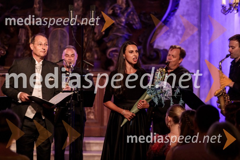  Gabriel Lipuš, bariton;  Mojca Bitenc, sopranKvartet saksofonov Ensemble 4Saxess na Ljubljana Festivalu