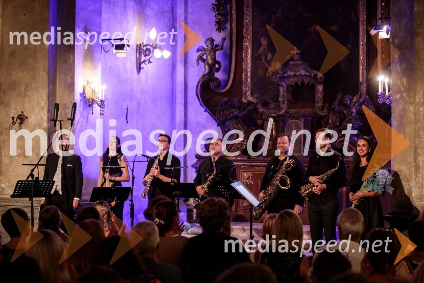  Gabriel Lipuš, bariton;  Petra Kovačič, violina;  Andrej Omejc, sopranski saksofon, 4 Saxess Ensemble; prof. Matjaž Drevenšek, saksofonist;  Dejan Prešiček, baritonski saksofon, 4 Saxess Ensemble;  Oskar Laznik, altovski saksofon, 4 Saxess Ensemble;  Mojca Bitenc, sopranKvartet saksofonov Ensemble 4Saxess na Ljubljana Festivalu