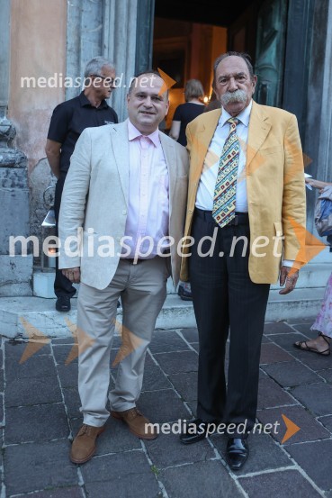  Vladimir Radosavljevic;  Marijan Zlobec, novinar, kritikViolinist Gary Levinson in prijatelji na 72. Ljubljana Festivalu