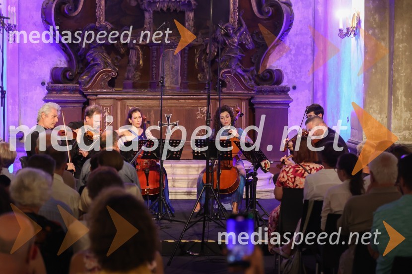  Gary Levinson, violinist;  Anton Iljunin, violinist;  Inbal Segev, violončelo;  Ani Aznavoorian, violončelo;  Michael Klotz, violaViolinist Gary Levinson in prijatelji na 72. Ljubljana Festivalu