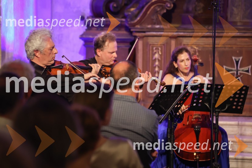  Gary Levinson, violinist;  Gary Levinson, violinist;  Inbal Segev, violončeloViolinist Gary Levinson in prijatelji na 72. Ljubljana Festivalu