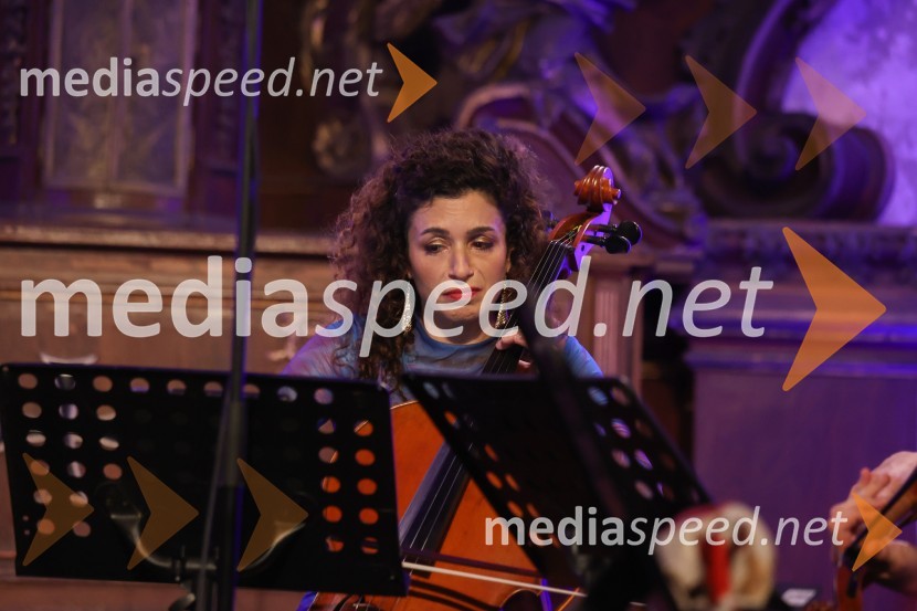  Ani Aznavoorian, violončeloViolinist Gary Levinson in prijatelji na 72. Ljubljana Festivalu