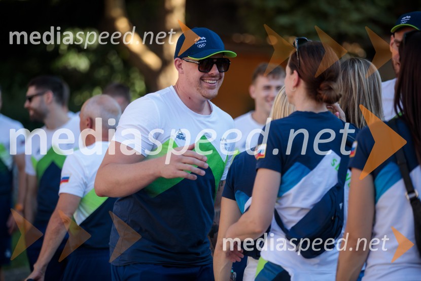 Sprejem slovenskih olimpijcev na Kongresnem trgu