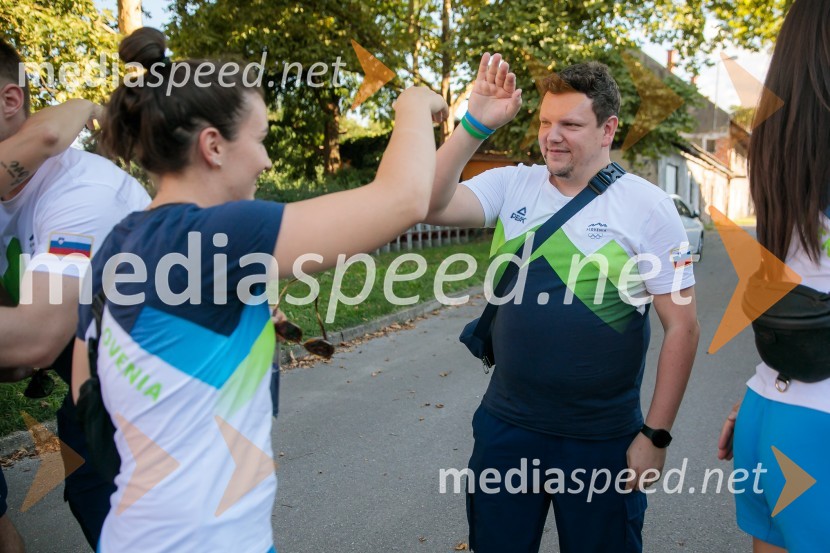 Sprejem slovenskih olimpijcev na Kongresnem trgu