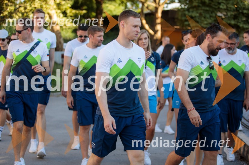 Sprejem slovenskih olimpijcev na Kongresnem trgu