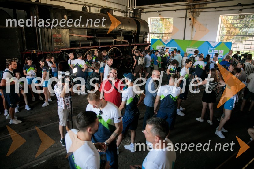 Sprejem slovenskih olimpijcev na Kongresnem trgu