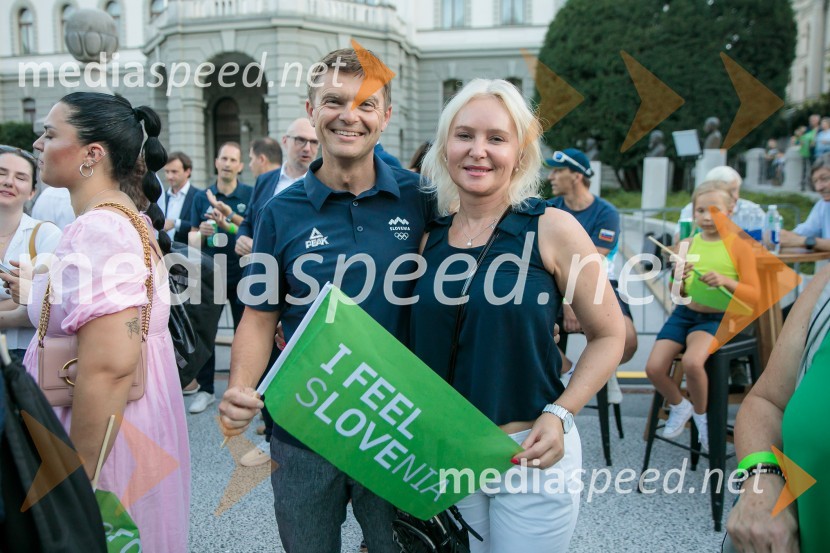  Tomaž Bergoč,  izvršni direktor UNICEF-a Slovenija;  ... Sprejem slovenskih olimpijcev na Kongresnem trgu